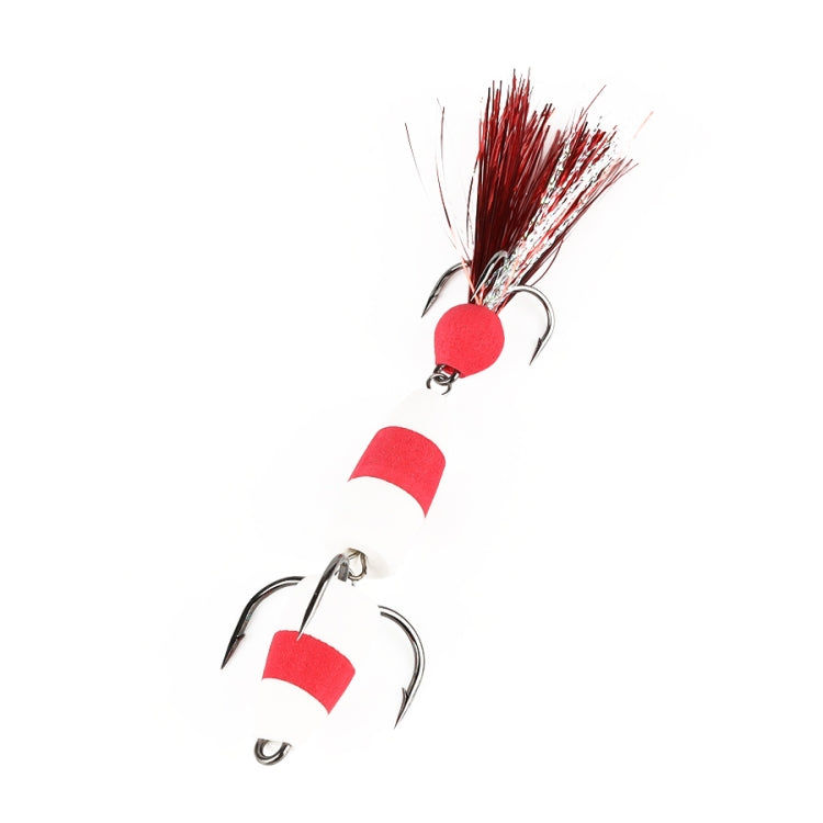 W.P.E PMG-M Foam Hook Soft Worm Bait Three Anchor Hook Fake Lures