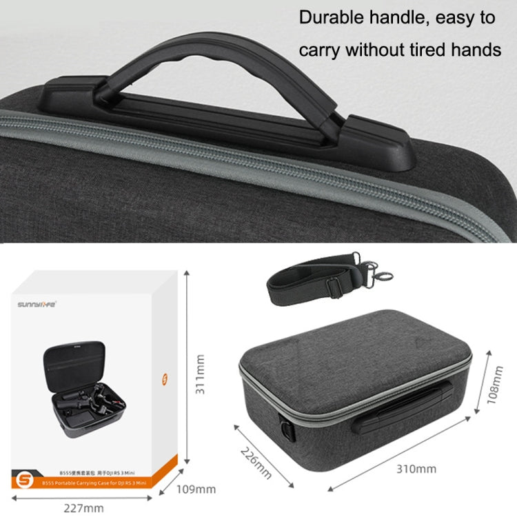 حقيبة تخزين محمولة لـ DJI RS 3 Mini Sunnylife RO-B555، حقيبة واقية، RO-B555
