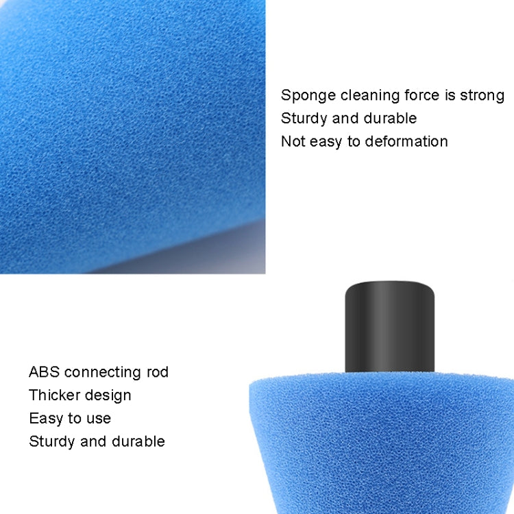 Car Cone Wheel Polishing Sponge M14 Detail Waxing Sponge Wheel, Single Cone M14 Blue, Single Cone M14 Yellow, Single Cone M14 Orange, Single Cone M14 Red