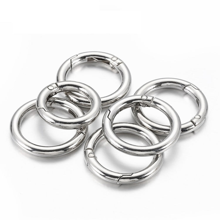 20pcs Zinc Alloy Spring Ring Metal Open Bag Webbing Keychain, 3 Points Silver, 4 Points Silver, 6 Points Light Gold, 4 Points Light Gold, 6 Points Black, Inch 2 Black, 6 Points Silver, 3 Points Light Gold, 1 inch Light Gold, 3 Point Black, 1 inch Black...
