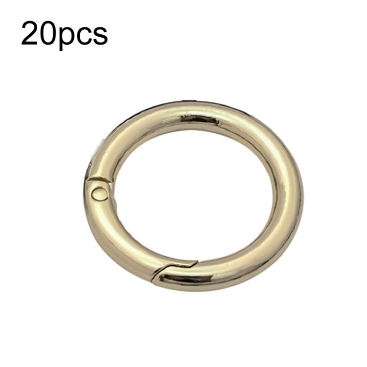 20pcs Zinc Alloy Spring Ring Metal Open Bag Webbing Keychain, 3 Points Silver, 4 Points Silver, 6 Points Light Gold, 4 Points Light Gold, 6 Points Black, Inch 2 Black, 6 Points Silver, 3 Points Light Gold, 1 inch Light Gold, 3 Point Black, 1 inch Black...