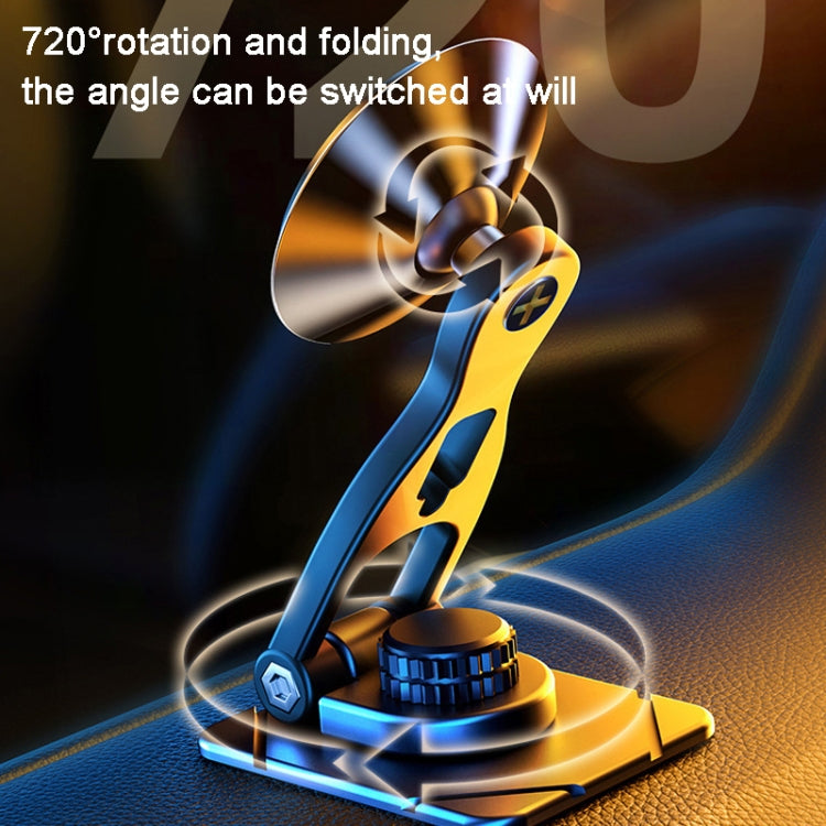 D29 Metal Car Phone Holder Floating Screen Folding Magnetic Phone Holder, D29