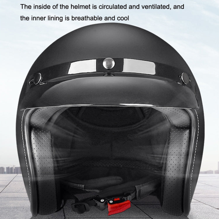 BYB 701 All Seasons Retro Motorcycle Helmet