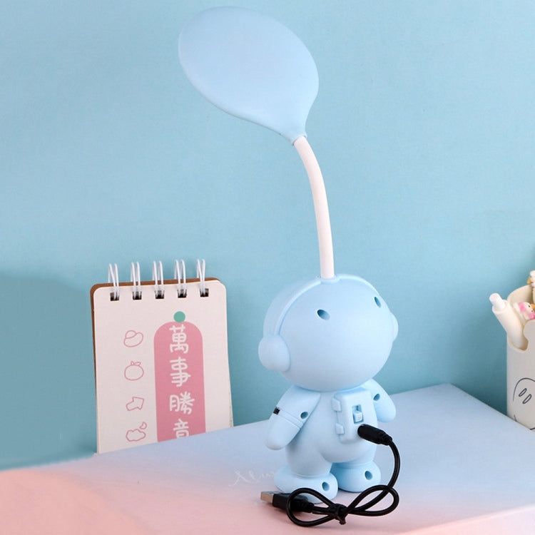 مصباح دراسة لحماية عين رائد الفضاء L-220903 LED قابل لإعادة الشحن، لون أبيض، لون أزرق L-220903
