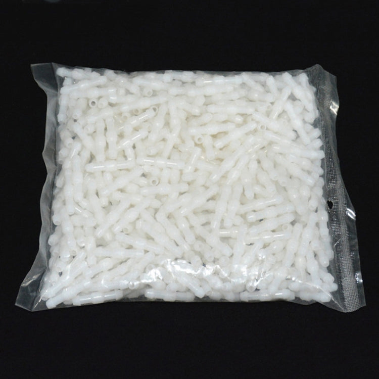 200pcs/bag Universal Car Spray Hose Connector Connection Tube Plastic Snap, Style:, Straight Type, T Type, Y Type