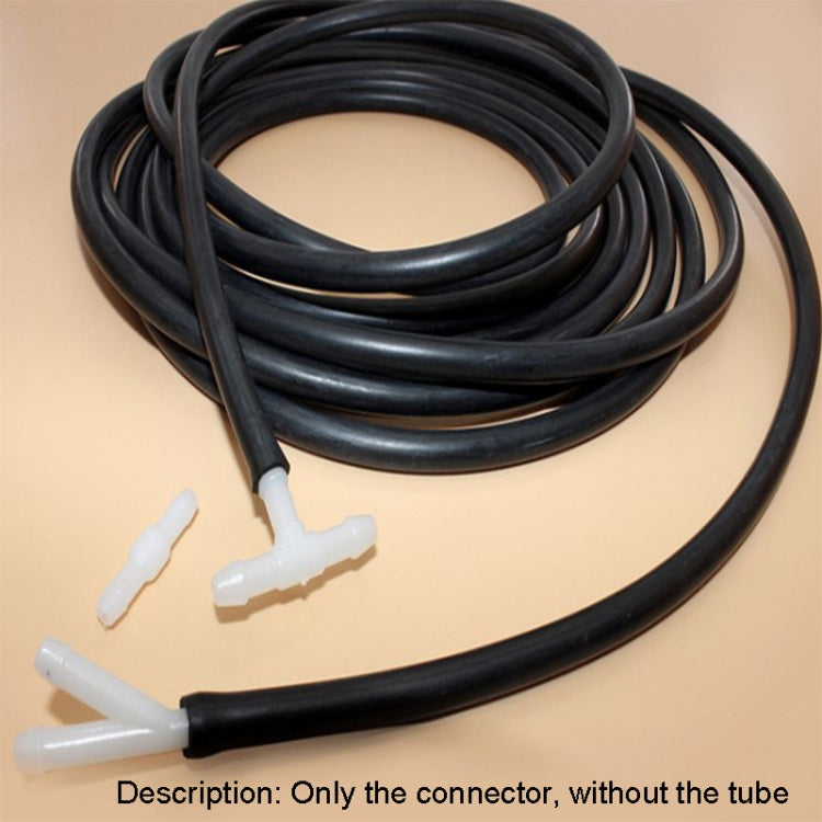 200pcs/bag Universal Car Spray Hose Connector Connection Tube Plastic Snap, Style:, Straight Type, T Type, Y Type