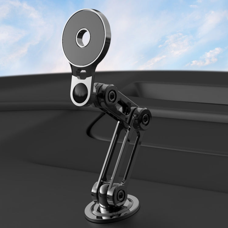 Car Desktop Folding Magnetic Suction Stretch Live Mobile Phone Holder, 1210