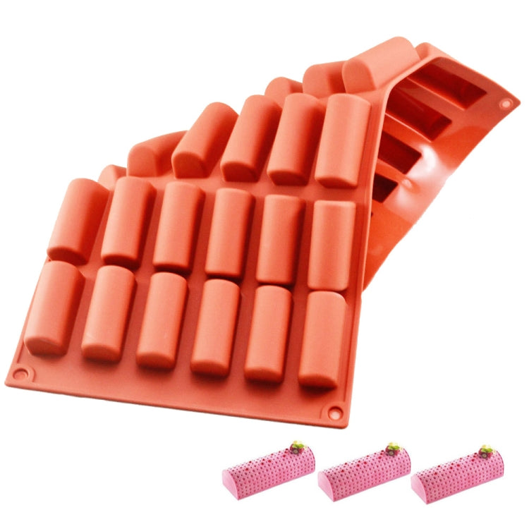 30 Grid Silicone Ice Grid Chocolate Snack Mold, Long Strip Shape