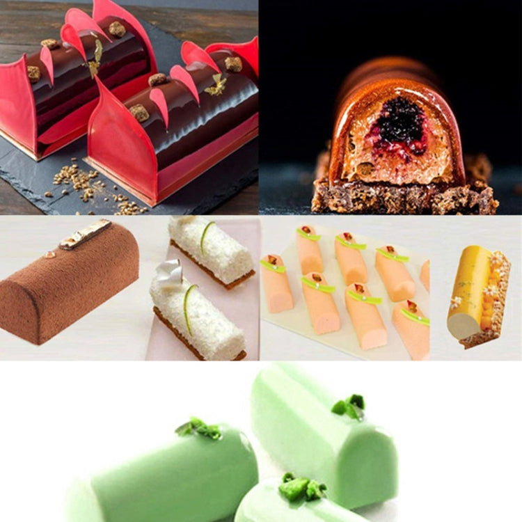 30 Grid Silicone Ice Grid Chocolate Snack Mold, Long Strip Shape