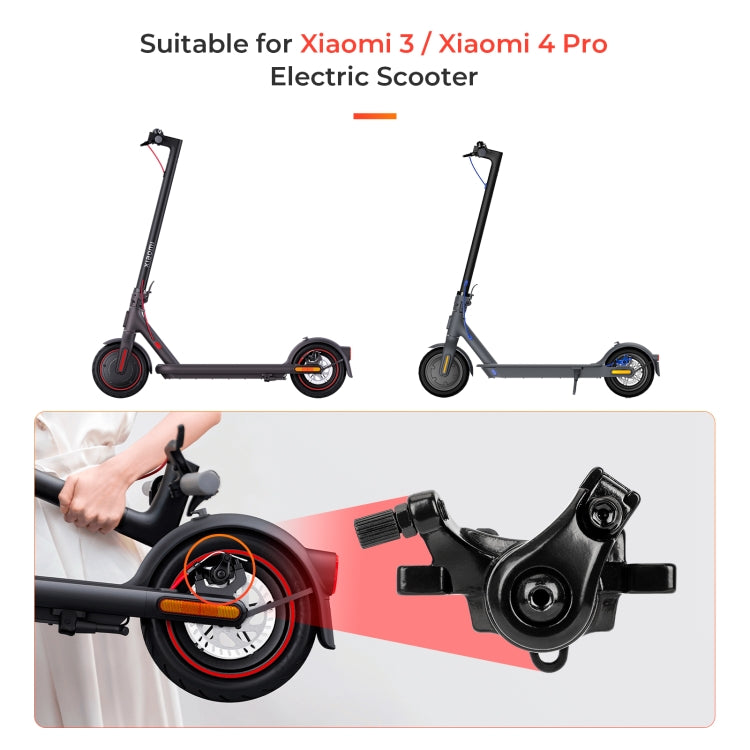 For Xiaomi Electric Scooter 3/ 4 Pro Rear Wheel Disc Brake Calipers