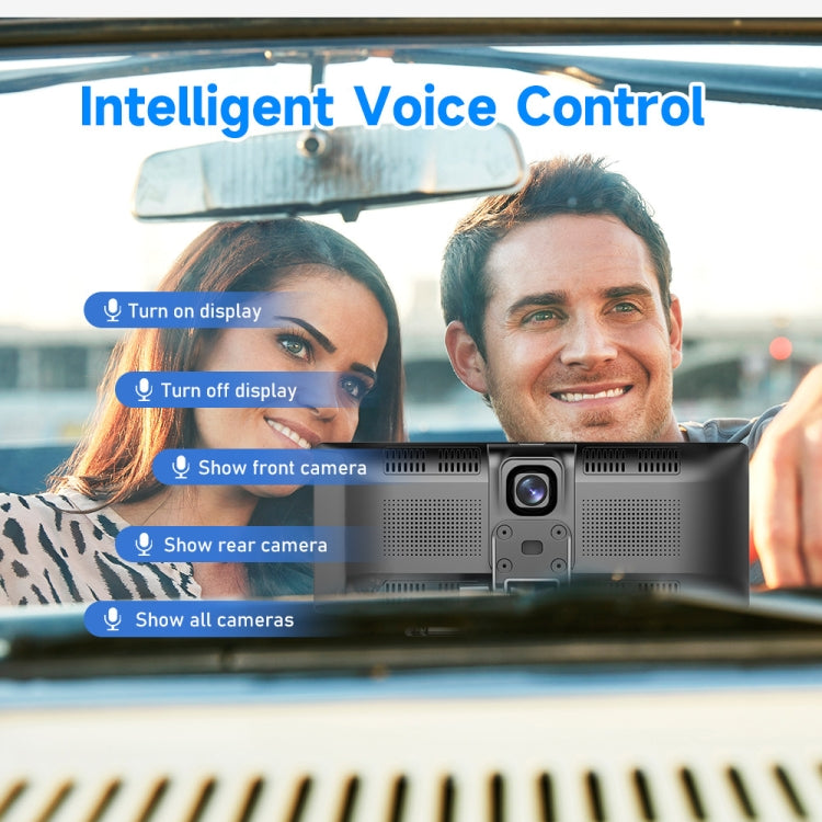 A3073 HD Wired 9.3 Inch 1 To 1 Smart Player With Wireless Carplay Two-way Video Split-screen Display, A3073 9.3 Inch