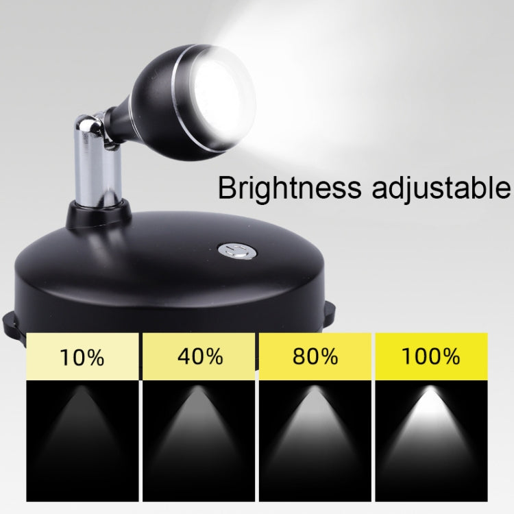 TL006-SIN Jewelry Art Exhibition USB Charging Decorative Wall-mounted LED Spotlights, Charging with Remote Control