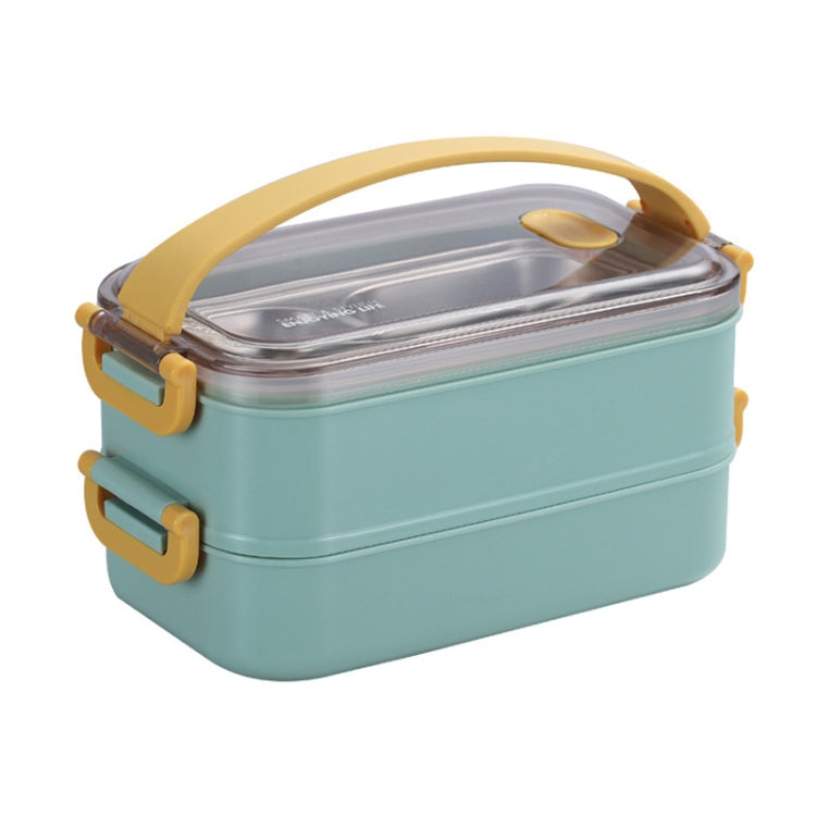 Large Capacity Refillable 304 Stainless Steel Insulated Lunch Box, 800ml (Pink), 800ml (Green), 1.6L (Blue), 1.6L (Pink), 1.6L (Green)