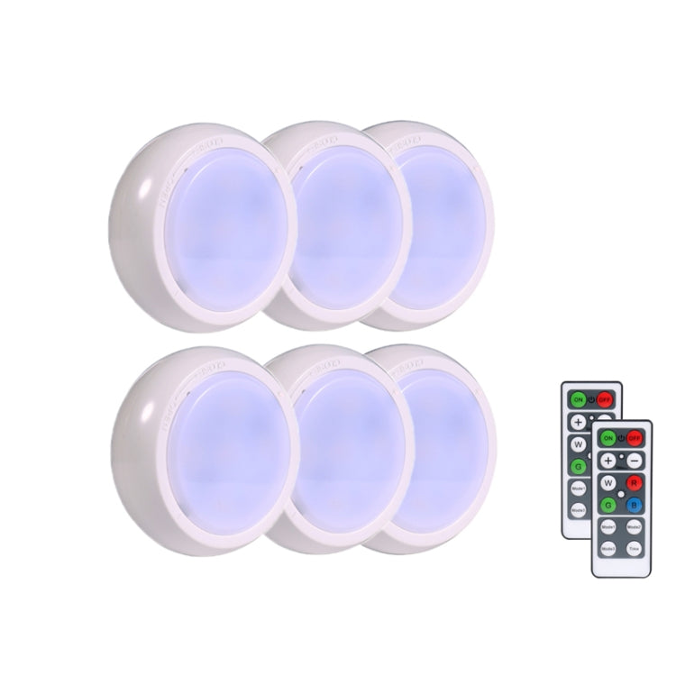 Ambience Pat Light Bedside Eye Protection Night Light, White Light Battery, RGBW Color Light Battery, RGBW Color Light Charging