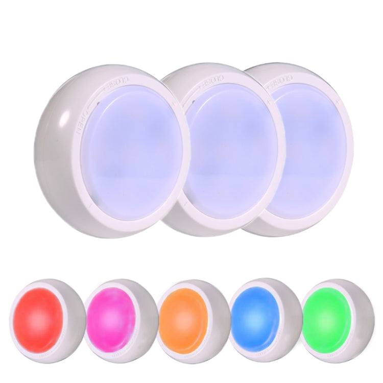 Ambience Pat Light Bedside Eye Protection Night Light, White Light Battery, RGBW Color Light Battery, RGBW Color Light Charging