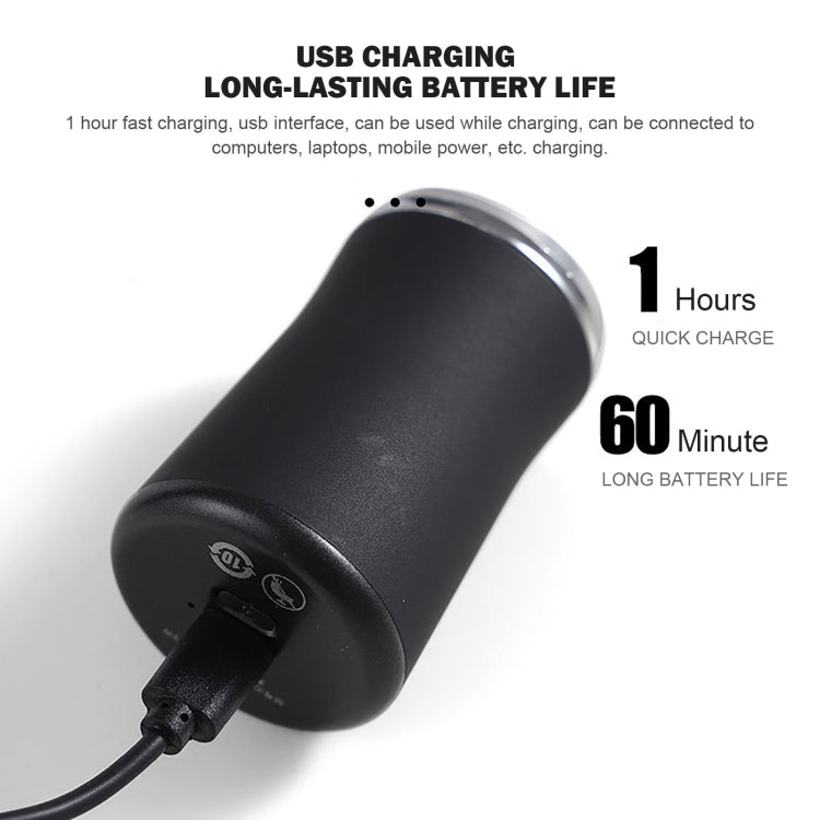 ماكينة حلاقة كهربائية قابلة للغسل بحجم الجيب مع إمكانية إعادة الشحن عبر USB، ماكينة حلاقة سفر للرجال، لون أسود للجيب، لون أخضر للجيب
