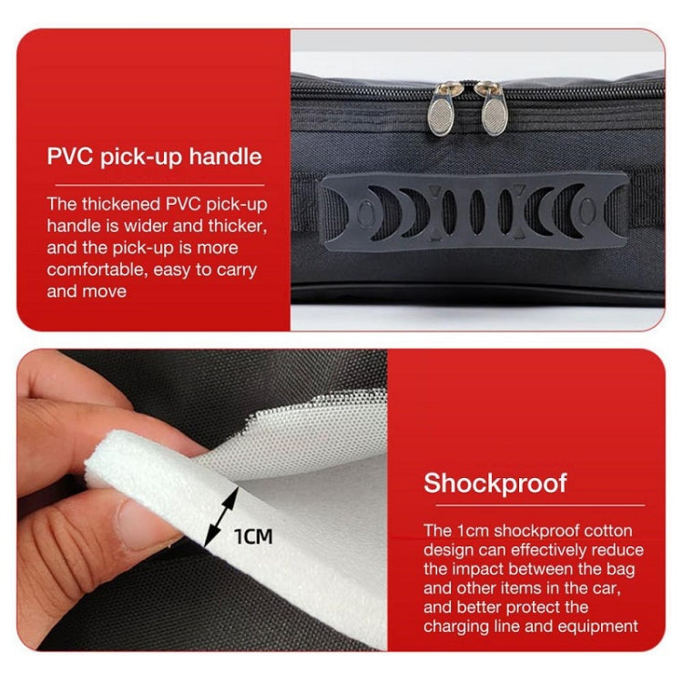 Electric Car Fireproof Charger Storage Bag, Material: