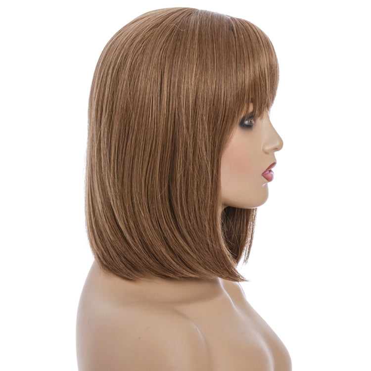 Ladies High Temperature Silk Short Wig Chemical Fiber Headgear, Wig-435A, Wig-435B