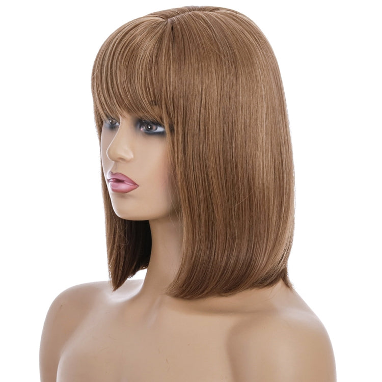 Ladies High Temperature Silk Short Wig Chemical Fiber Headgear, Wig-435A, Wig-435B