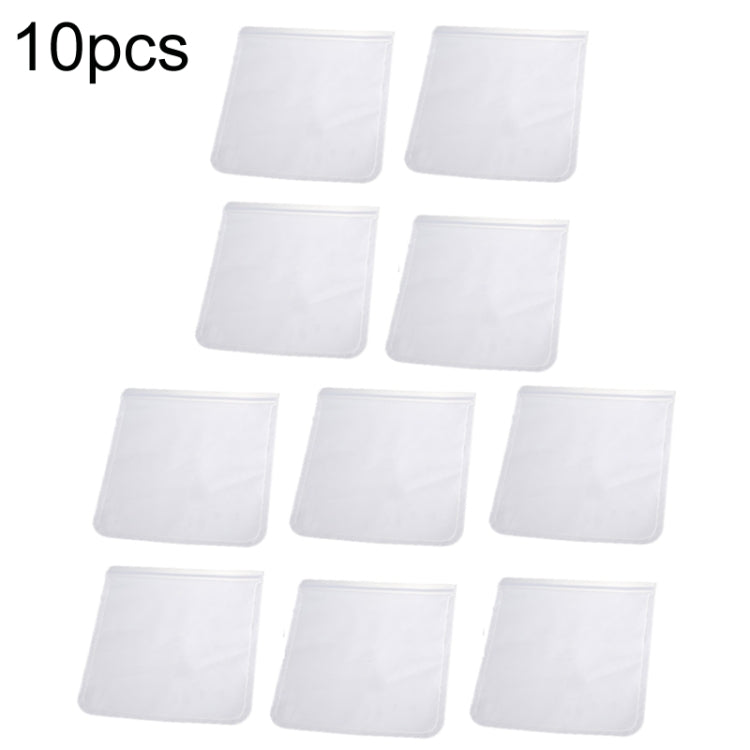 10pcs EVA Refrigerator Reusable Food Airtight Peservation Bag, Size:, Small, Medium, Large, Extra Large