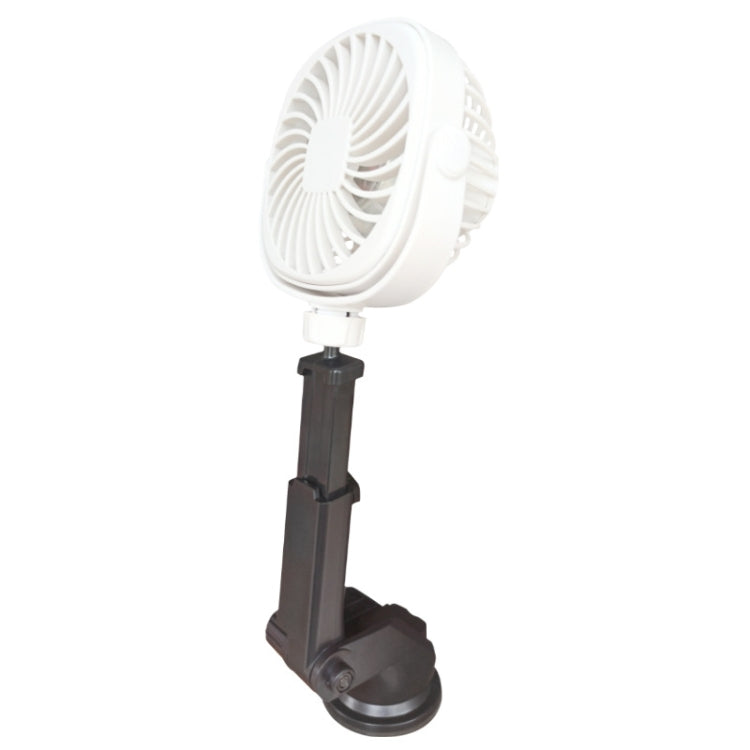 Car Suction Cup Fan Desktop Dormitory Office Kitchen Fan, Retractable (White), Retractable (Pink), Retractable(Black)