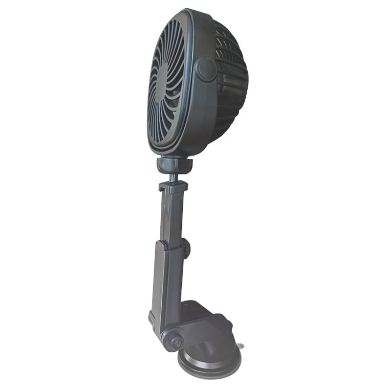 Car Suction Cup Fan Desktop Dormitory Office Kitchen Fan, Retractable (White), Retractable (Pink), Retractable(Black)
