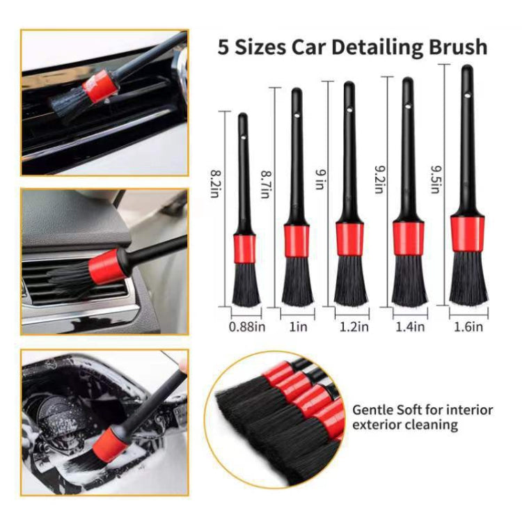 Car Air Conditioner Air Outlet Electric Drill Cleaning Brush, 40 in 1