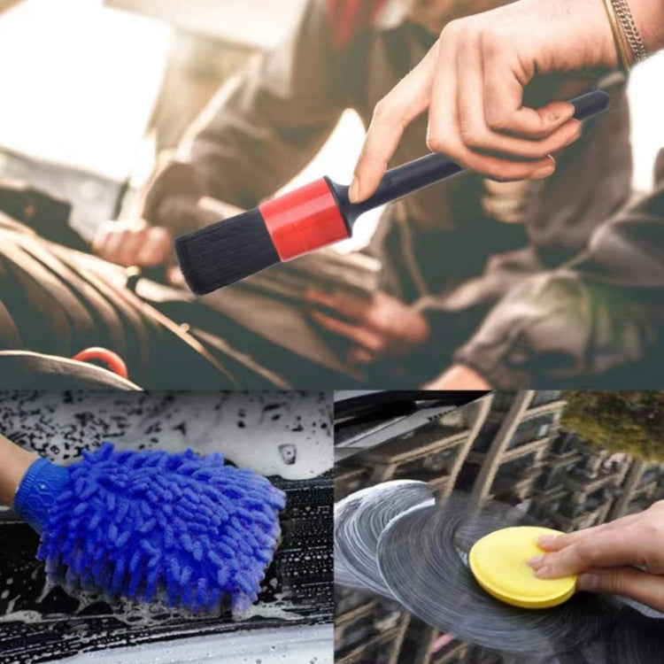 Car Air Conditioner Air Outlet Electric Drill Cleaning Brush, 40 in 1