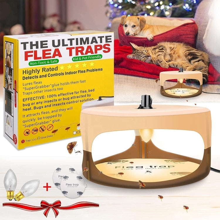 SK111 Pet Household Flea Lamp Flea Sticky Trapper Flea Capture Device