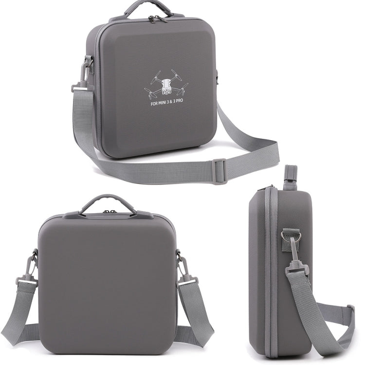 For DJI Mini 3 / Mini 3 Pro BKANO PU Storage Bag Portable Shoulder Bag Messenger Bag, M3-012 RC-N1 Version, M3-012 RC Version