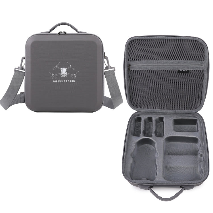 For DJI Mini 3 / Mini 3 Pro BKANO PU Storage Bag Portable Shoulder Bag Messenger Bag, M3-012 RC-N1 Version, M3-012 RC Version