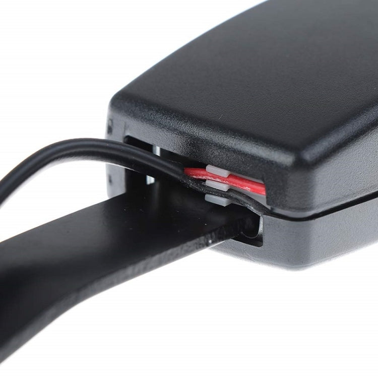 173mm Car Seat Belt Buckle Connector With Alarm Signal, 173mm
