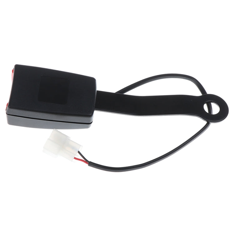 173mm Car Seat Belt Buckle Connector With Alarm Signal, 173mm