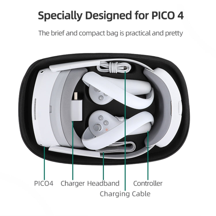 For PICO 4 Hifylux PC-BF16 VR Glasses All-in-one Headwear Protective Storage Bag