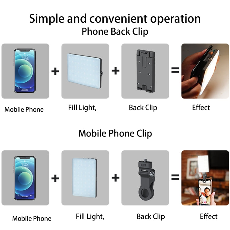 5W Mobile Phone Fill Light Live Broadcast Pocket Light