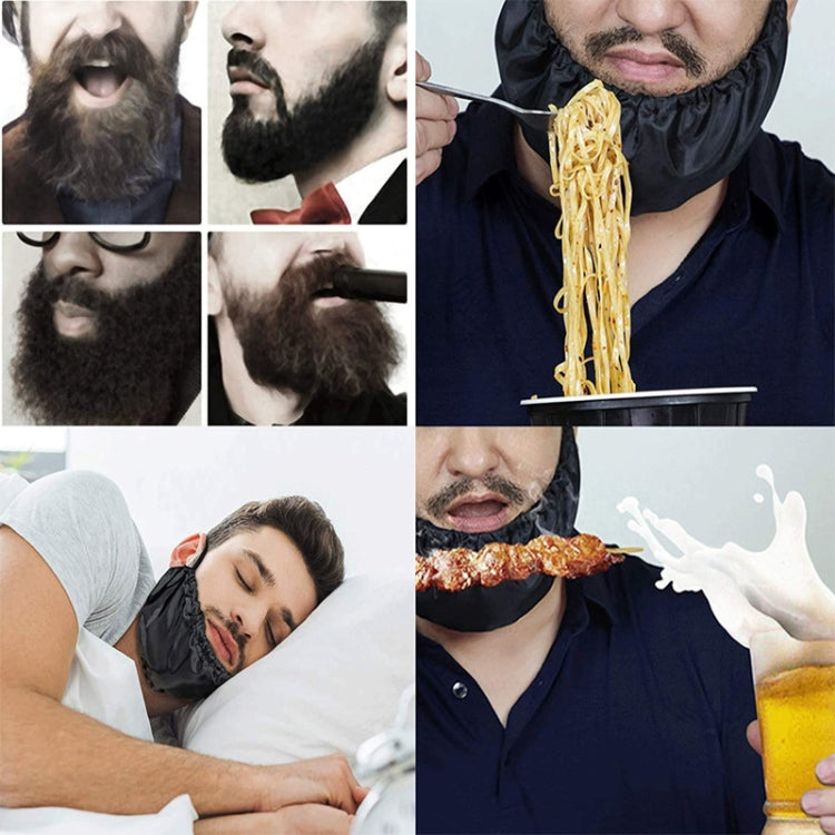غطاء لحية للرجال مقاوم للزيوت والبقع، غطاء لحية