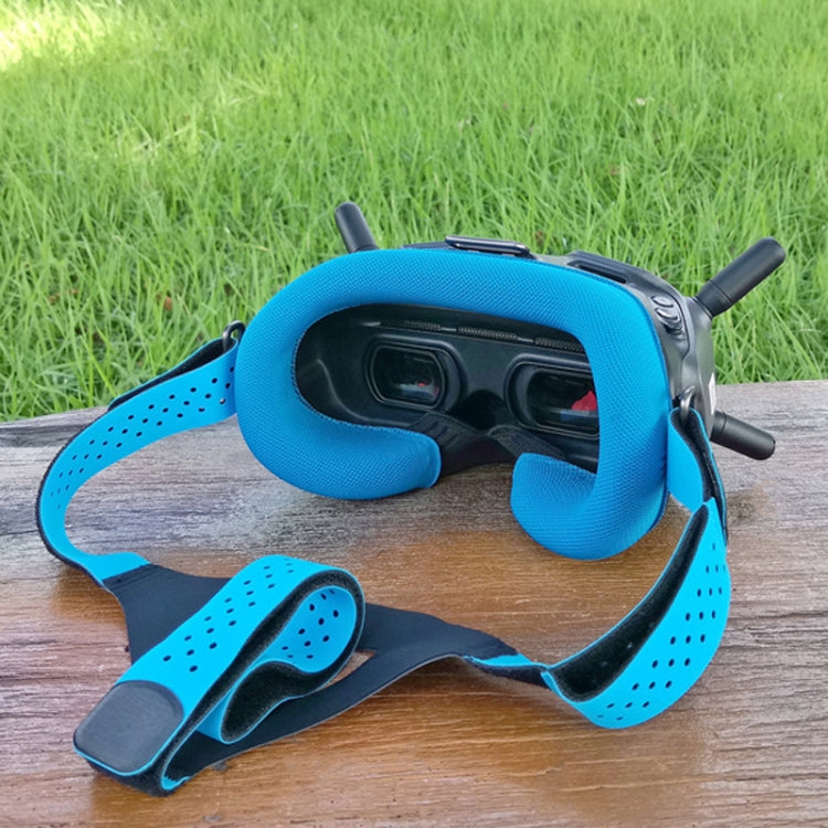 لنظارات DJI FPV V1 V2، قناع عين مبطن بالفوم، ملحقات عصابة رأس، المواصفات: وسادة عين رمادية، مجموعة ذئب رمادي 2T