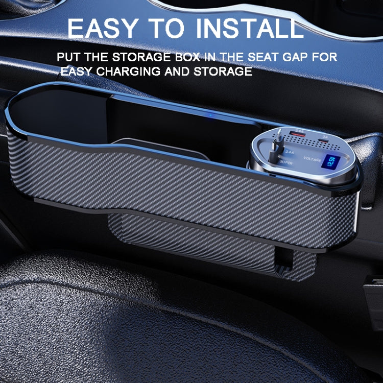 Vehicle Seat Gap Storage Box Organizer Front Seat Console Side Pocket ,Spec:, Wireless Charging Ordinary Wire, No Wireless Charging Ordinary Wire, Wireless Charging Upgrade Wire, No Wireless Charging Upgrade Wire
