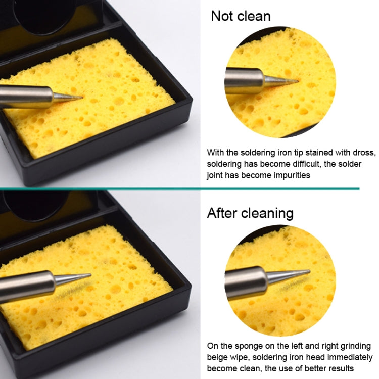 Remove Tin Solder Bubble Sponge Phone Repair Soldering Iron Cleaning Sponge, Yellow, Pink, Blue, Green
