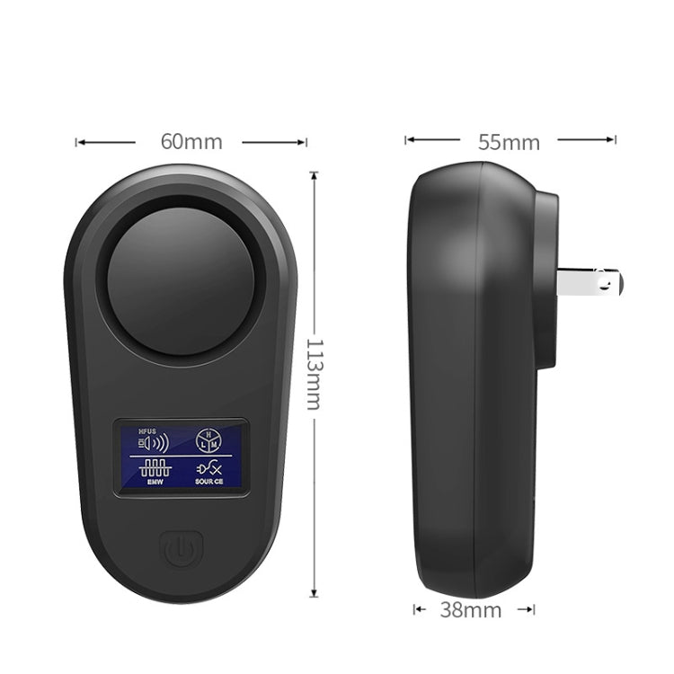 High Power Display Ultrasonic Mouse Repellent Mosquito Repellent Home Intelligent Insect Repellent, US Plug, EU Plug, UK Plug, AU Plug