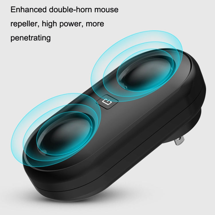 BG312 Smart Double Horn Ultrasonic Mosquito Repeller Multifunctional Electronic Mosquito Repeller, US Plug, EU Plug, UK Plug, AU Plug