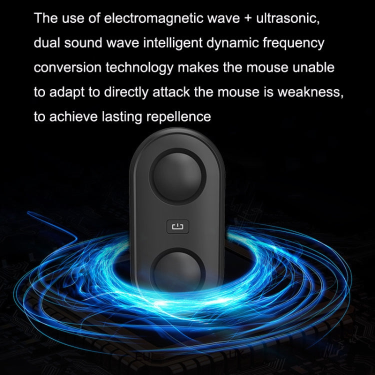 BG312 Smart Double Horn Ultrasonic Mosquito Repeller Multifunctional Electronic Mosquito Repeller, US Plug, EU Plug, UK Plug, AU Plug