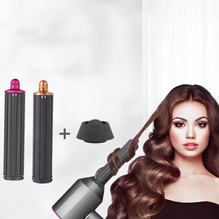 For Dyson Airwrap Hair Dryer i.d. / HS01 / HS05 / HD08 18.6 x 4cm Upgraded Long Curling Barrels Nozzle With Long Adapter Golden
