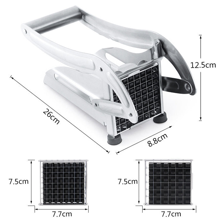 JD-052 Stainless Steel French Fries Cut Multi-functional Home Manual Fries Cut, Potato Cutter 4, Potato Cutter 5