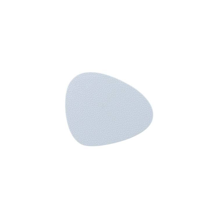 10pcs Teardrop-Shaped Silicone Table Insulation Mat Leather Textured Kitchen Cup And Pot Mat, Coaster(Pink), Coaster(Green), Coaster(Blue), Coaster(Gray), Coaster(Red)