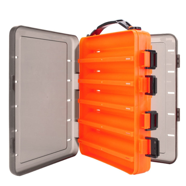 Double Side Luya Tool Box Translucent Bait Organizer