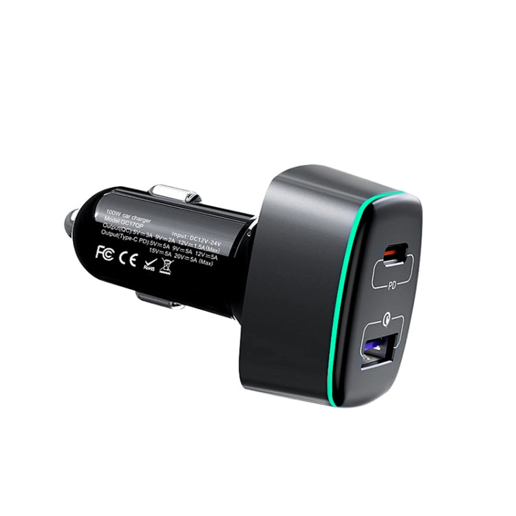 شاحن سيارة RCSTQ 100 واط 2 في 1 لطائرة DJI Mavic 3/Mini 2، لطائرة DJI Mavic 3/Mini 2