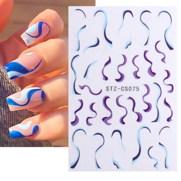 ملصق أظافر على الطراز الفرنسي، ملصقات أظافر مخططة، Stz-CS069، Stz-CS070، Stz-CS071، Stz-CS072، Stz-CS073، Stz-CS074، Stz-CS075، Stz-CS076، Stz-CS077، Stz-CS078، Stz-CS079، Stz-CS090، Stz-CS091، Stz-CS092، Stz-CS116، Stz-CS117، Stz-CS118 ...