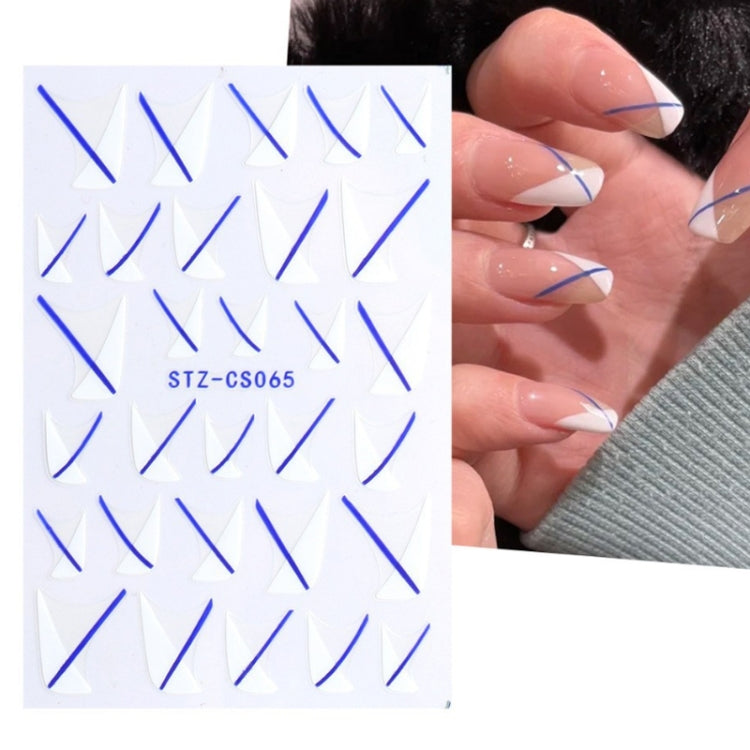 ملصق أظافر على الطراز الفرنسي، ملصقات أظافر مخططة، Stz-CS069، Stz-CS070، Stz-CS071، Stz-CS072، Stz-CS073، Stz-CS074، Stz-CS075، Stz-CS076، Stz-CS077، Stz-CS078، Stz-CS079، Stz-CS090، Stz-CS091، Stz-CS092، Stz-CS116، Stz-CS117، Stz-CS118 ...