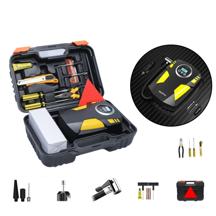SUITU ST-5002 DC 12V Car Air Compressor Tire Inflator 150 PSI Auto Air Pump, Pointer Model, Digital Display Model, Pointer Model+Toolbox, Digital Display Model+Toolbox